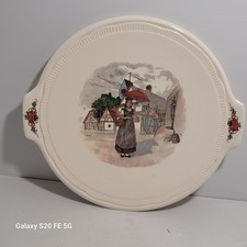 Plat Faience Sarreguemines