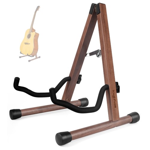 Support guitare bois - support,