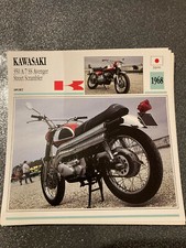 CARTE FICHE MOTO collection