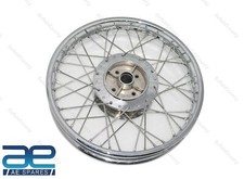 Pour Royal Enfield Classique 19 " Roue Arrière Jante Chrome Avec Hub & 40 Ss