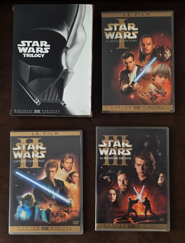 Lot dvd star wars episodes - wars,
