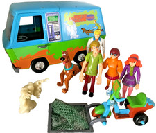 Scooby doo VAN fantome mystery machine et figurines Hanna Barbera scoubidou
