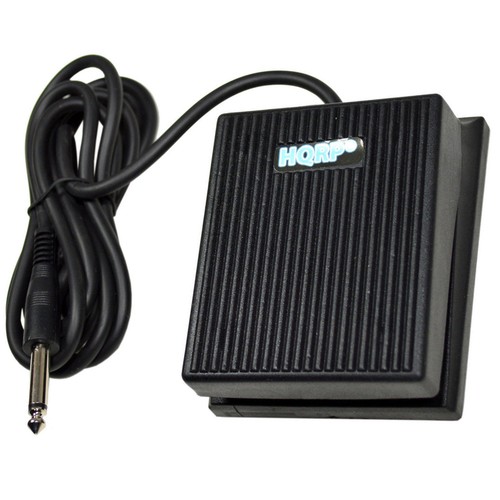Hqrp sustain pedal foot switch - pedal,