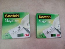 2× Scotch Magic Ruban