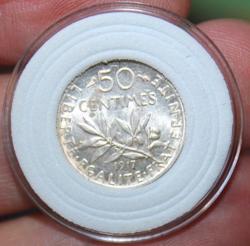 Centimes semeuse argent - 50,