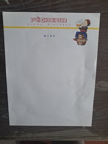 Menus biere pecheur - *, colmar