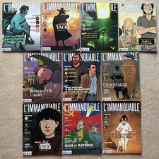 Revue L'IMMANQUABLE (magazine mensuel) - Lot 10 numéros (51 au 60, voir liste)