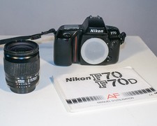 Nikon F70 boitier avec objectif zoom Af Nikkor 28-80 mm f/3,5-5,6