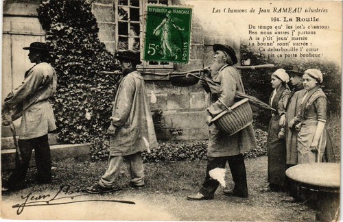 Cpa routie les chansons de - routie,