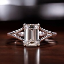 Bague de mariage en or blanc