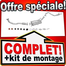 Echappement +tuyau pour NISSAN PATROL (Y60 GR) 2.8 TD 4X4 SWB-court 1988-1991