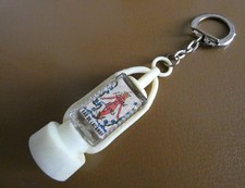 Ancien porte cle Lampe Tempête Flacon Parfum Eau Lavande Reine des Alpes. An.60