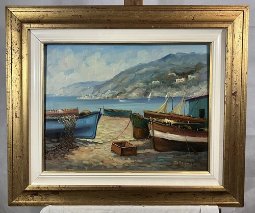 Huile originale sur - , panneau
