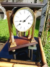 Pendule Portique a 4 colonnes Bronze ODO No 14