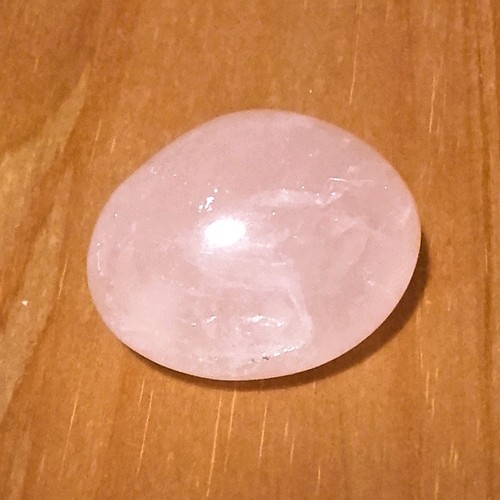 Pierre roulée quartz - rose, de