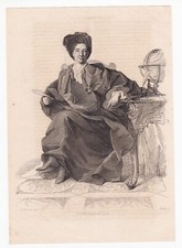 Portrait XIXe Bernard Le Bouyer de Fontenelle Rouen Normandie Mathématiques 1839