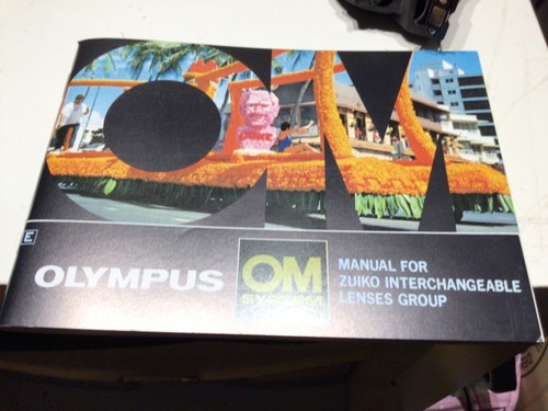 Mode emploi olympus - d'emploi, om