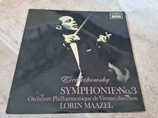 LP vinyle 33t.  Tchaikovsky, Maazel : Vienna Philharmonic – Symphony No. 3