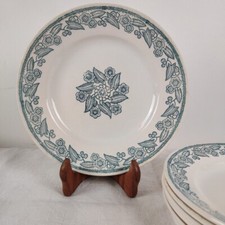 Assiettes Plates Service Saintonge De Longwy Art Deco