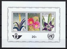 Belgique 1965 MNH Bloc 32 Sc 621a Exposition Internationale des Fleurs de...
