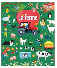 Livre Gommettes avec 400 autocollants - La Ferme