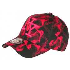 Casquette NY Rose Fluo et