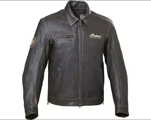 Blouson motard cuir - en,