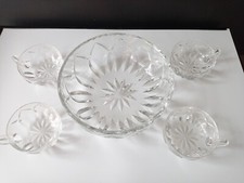 Partie Service en cristal de Saint Louis modèle Camargue 