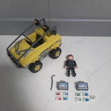 Playmobil 4449 Véhicule Amphibie Avec Bandit