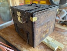 Malle de voyage entoillée 1900