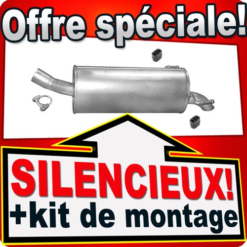 Silencieux arriere pour opel - pour,