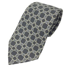 Ceinture Hermès en soie motif