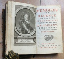 Memoires De La Régence De