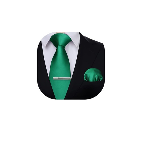 Cravate homme vert émeraude - vert,