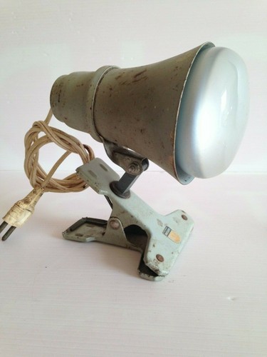 Superbe lampe pince étau - superbe, à