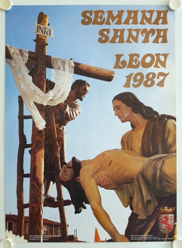 Affiche tourisme espagne 1987 - affiche,