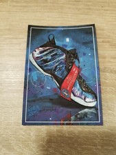 ++ carte Panini Foot Locker  Nike Air Foamposite One Galaxy - Footlocker ++