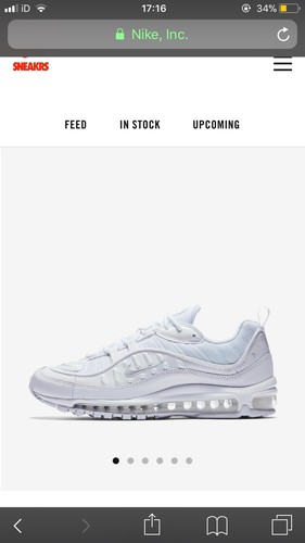 Nike air max blanc - max, 98