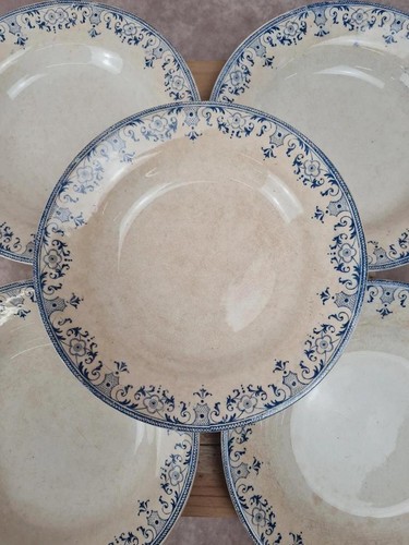 Lot assiettes creuses - assiettes,