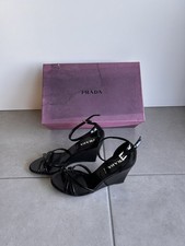 PRADA Sandales  Cuir Verni