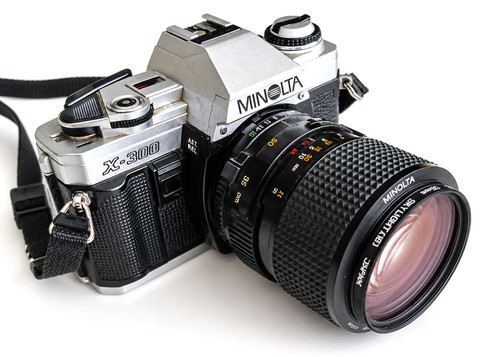 Minolta 300 reflex - x,