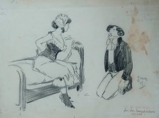 Dessin Original JACQUES WELY