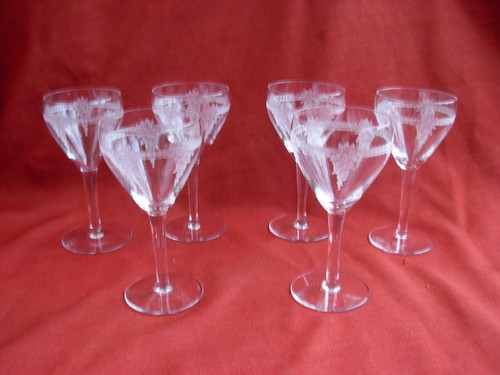 Serie anciens verres - serie, 6