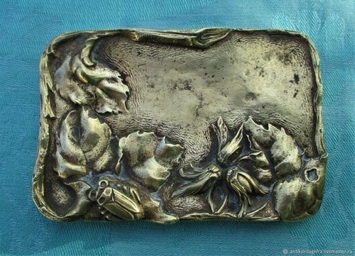 Cendrier bronze ancien - bronze,