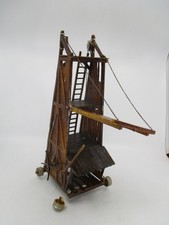 DV11919 ELASTOLIN MOYEN AGE TOUR DE SIEGE REF 9885 34 CM HAUT