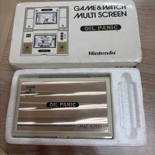 Nintendo game watch oil - game, &