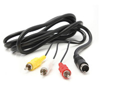 Câble rca vidéo pour - rca, s-vidéo