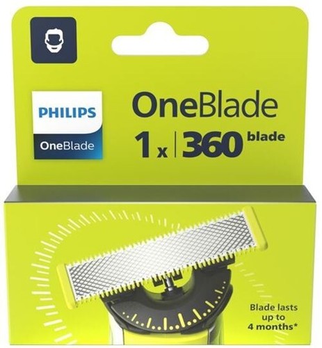 Pack lame philips oneblade - lame, 360