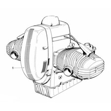 BMW R50 R60 R75 /5 1969-1980 Kit n°1 vis BTR inox moteur R50/5 R60/5 R75/5