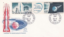 FRANCE 1965 FDC FUSEE DIAMANT